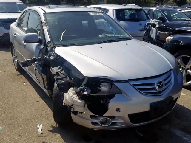 JM1BK123551268995 - 2005 MAZDA 3 S SILVER photo 1