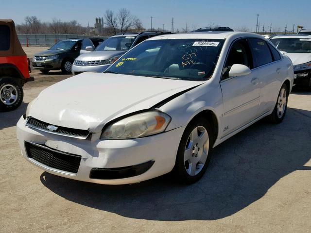 2G1WD58C269177313 - 2006 CHEVROLET IMPALA SUP 白色 照片 2