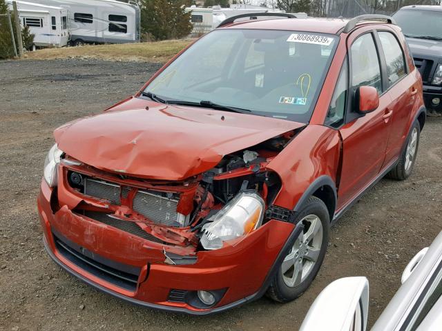 JS2YB5A37C6305599 - 2012 SUZUKI SX4 ORANGE photo 2