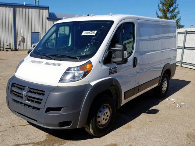 3C6TRVNG9HE525736 - 2017 RAM PROMASTER 白色 照片 2