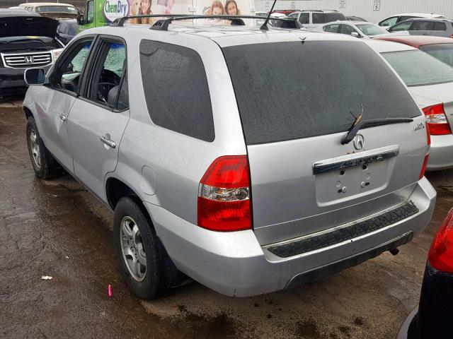 2HNYD18953H553818 - 2003 ACURA MDX TOURIN SILVER photo 3