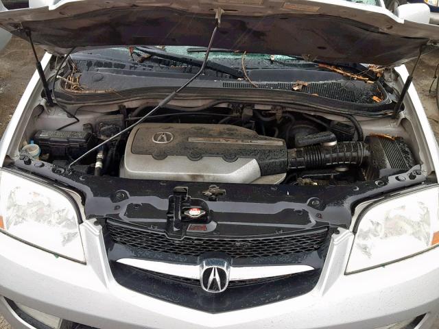 2HNYD18953H553818 - 2003 ACURA MDX TOURIN SILVER photo 7