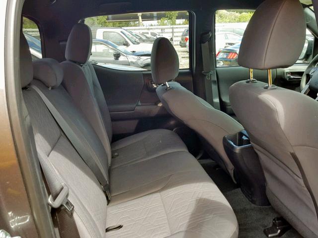 5TFCZ5ANXKX171147 - 2019 TOYOTA TACOMA DOU GRAY photo 6