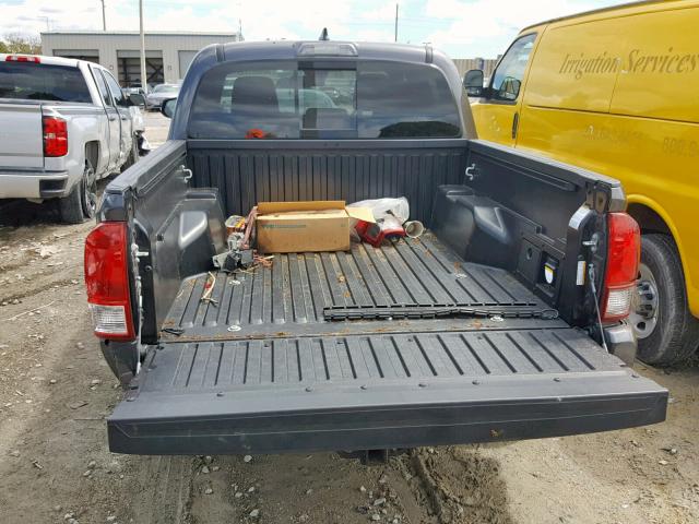 5TFCZ5ANXKX171147 - 2019 TOYOTA TACOMA DOU GRAY photo 9