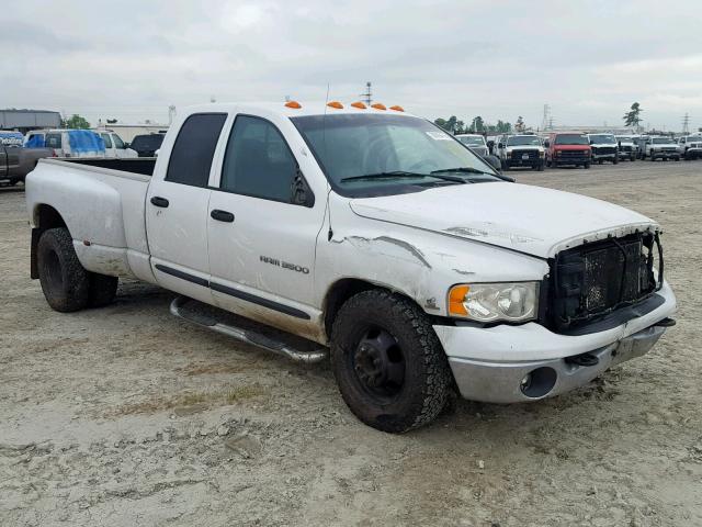 3D7MA48C54G231116 - 2004 DODGE RAM 3500 S WHITE photo 1