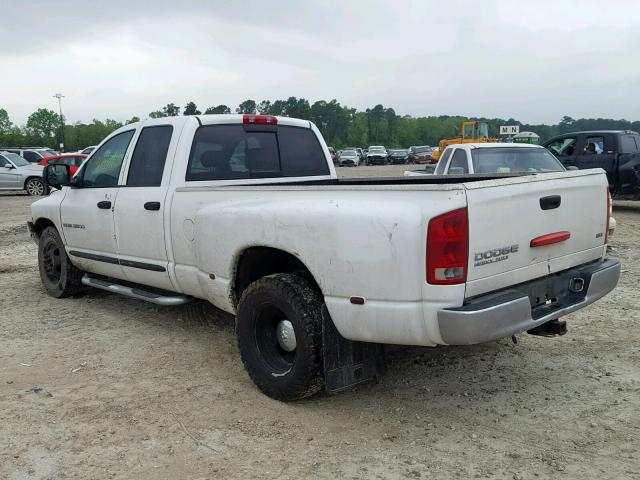 3D7MA48C54G231116 - 2004 DODGE RAM 3500 S WHITE photo 3