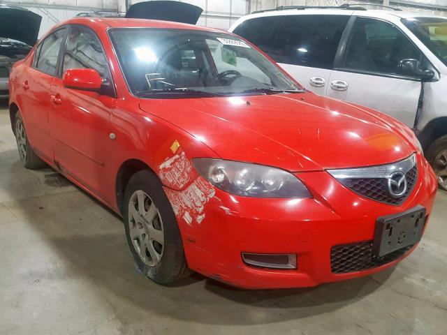 JM1BK12F571672747 - 2007 MAZDA 3 I RED photo 1