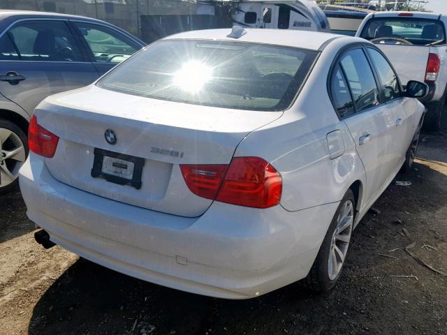 WBAPH5C59BA446122 - 2011 BMW 328 I SULE WHITE photo 4