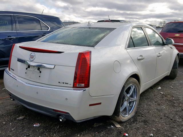 1G6DT57V290109440 - 2009 CADILLAC CTS HI FEA WHITE photo 4