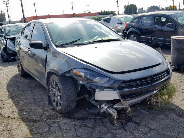 1C3CDFBA0DD330072 - 2013 DODGE DART SXT GRAY photo 1