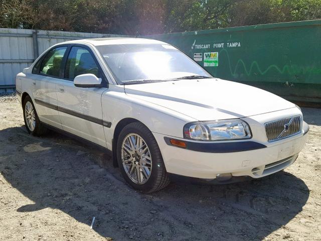 YV1TS90D111157136 - 2001 VOLVO S80 T6 WHITE photo 1