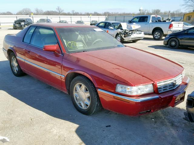 1G6EL12Y1XU612445 - 1999 CADILLAC ELDORADO RED photo 1