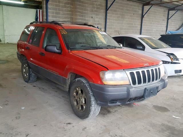 1J4GX48SX1C524225 - 2001 JEEP GRAND CHER RED photo 1