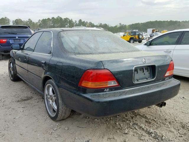 JH4UA2651TC018649 - 1996 ACURA 2.5TL GREEN photo 3