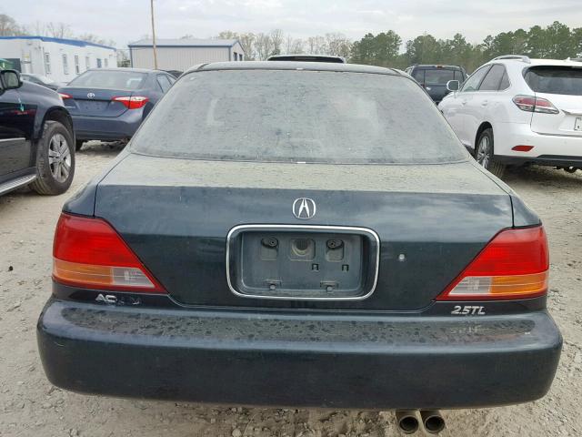 JH4UA2651TC018649 - 1996 ACURA 2.5TL GREEN photo 9