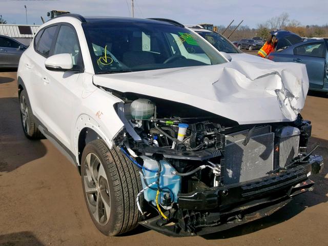 KM8J3CA22JU758571 - 2018 HYUNDAI TUCSON VAL WHITE photo 1