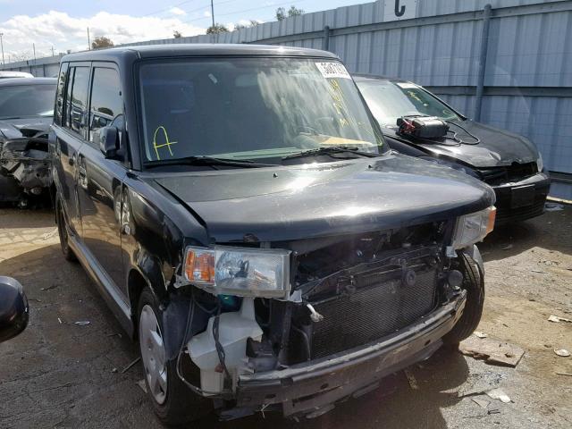 JTLKT324264071112 - 2006 TOYOTA SCION XB BLACK photo 1