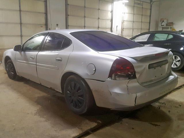 2G2WP522751317100 - 2005 PONTIAC GRAND PRIX 银色 照片 3