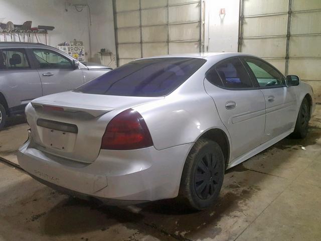 2G2WP522751317100 - 2005 PONTIAC GRAND PRIX 银色 照片 4