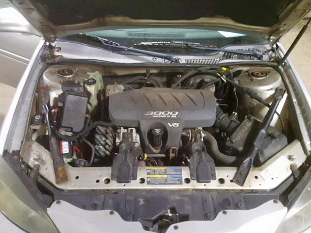2G2WP522751317100 - 2005 PONTIAC GRAND PRIX 银色 照片 7