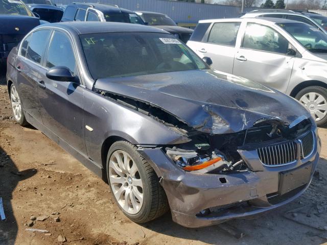 WBAVD33506KL52962 - 2006 BMW 330 XI GRAY photo 1