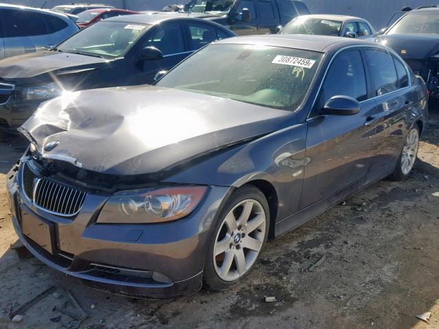 WBAVD33506KL52962 - 2006 BMW 330 XI GRAY photo 2