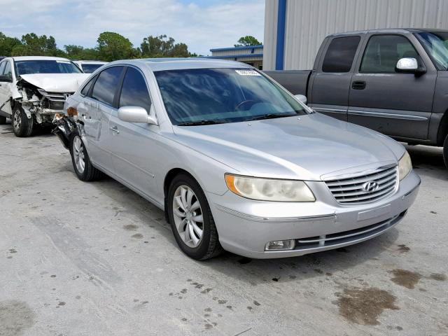 KMHFC46F57A208248 - 2007 HYUNDAI AZERA SE SILVER photo 1