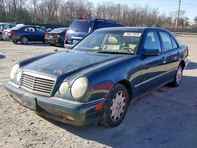 WDBJF25H1XA829935 - 1999 MERCEDES-BENZ E 300TD BLUE photo 2