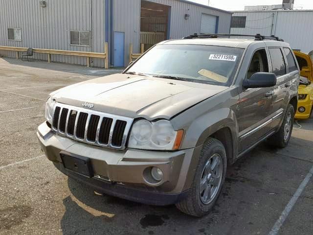 1J8HR58295C593397 - 2005 JEEP GRAND CHER BEIGE photo 2