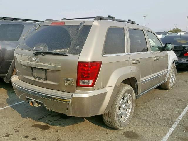 1J8HR58295C593397 - 2005 JEEP GRAND CHER BEIGE photo 4