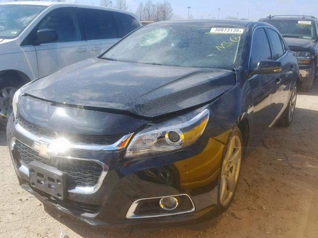 1G11G5SX5FF137473 - 2015 CHEVROLET MALIBU LTZ BLACK photo 2