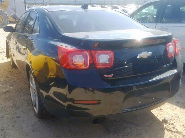 1G11G5SX5FF137473 - 2015 CHEVROLET MALIBU LTZ BLACK photo 3