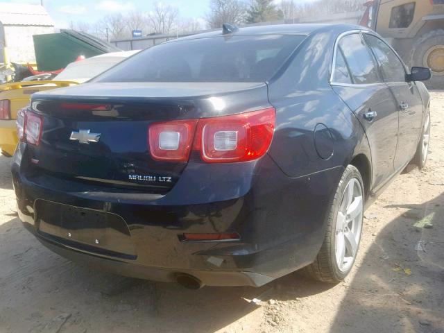 1G11G5SX5FF137473 - 2015 CHEVROLET MALIBU LTZ BLACK photo 4