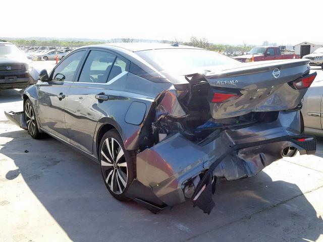 1N4BL4CVXKN307489 - 2019 NISSAN ALTIMA SR GRAY photo 3