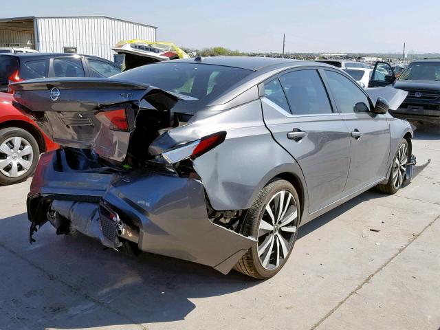 1N4BL4CVXKN307489 - 2019 NISSAN ALTIMA SR GRAY photo 4