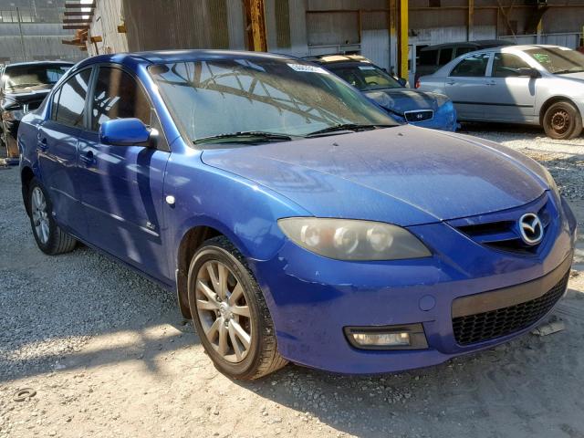 JM1BK323771691740 - 2007 MAZDA 3 S BLUE photo 1