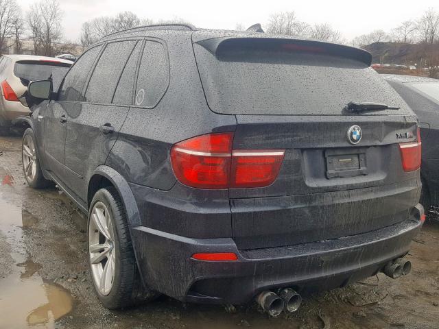 5YMGY0C56BLK27006 - 2011 BMW X5 M BLACK photo 3