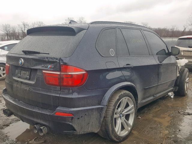 5YMGY0C56BLK27006 - 2011 BMW X5 M BLACK photo 4