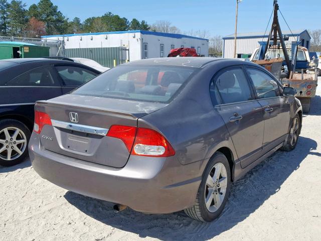 2HGFA16689H519526 - 2009 HONDA CIVIC LX-S 灰色 照片 4