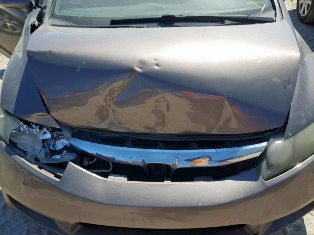 2HGFA16689H519526 - 2009 HONDA CIVIC LX-S 灰色 照片 7