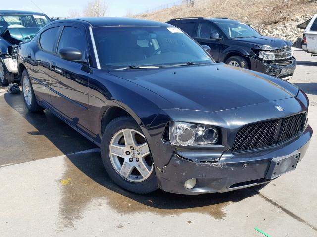 2B3KA43G67H814876 - 2007 DODGE CHARGER SE BLACK photo 1