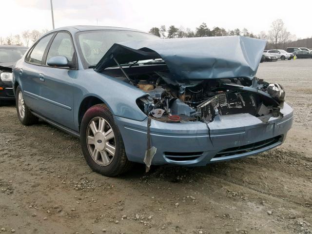 1FAFP56U45A171435 - 2005 FORD TAURUS SEL BLUE photo 1