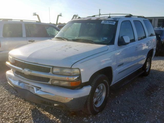 1GNEC13Z13J346111 - 2003 CHEVROLET TAHOE C150 WHITE photo 2