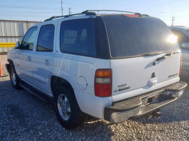 1GNEC13Z13J346111 - 2003 CHEVROLET TAHOE C150 WHITE photo 3