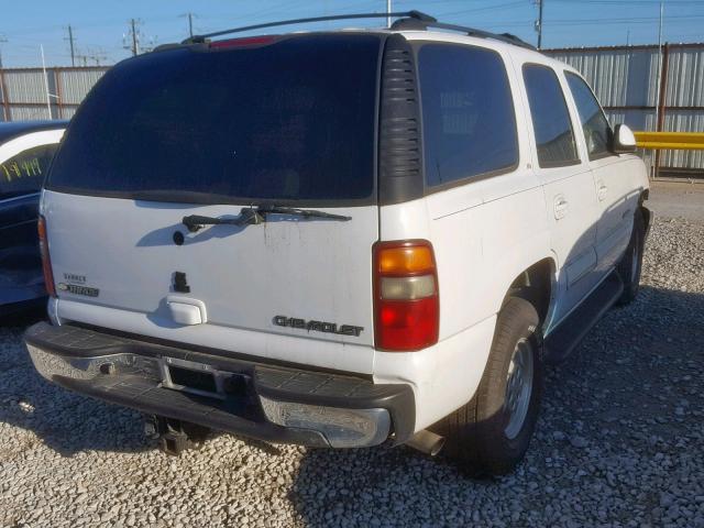 1GNEC13Z13J346111 - 2003 CHEVROLET TAHOE C150 WHITE photo 4