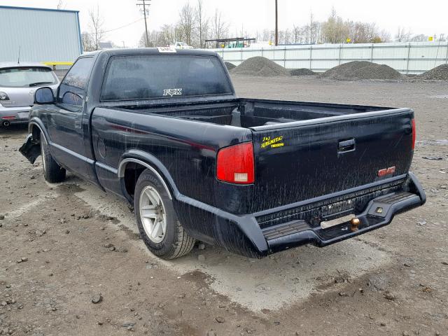 1GTCS1442TK532367 - 1996 GMC SONOMA BLACK photo 3