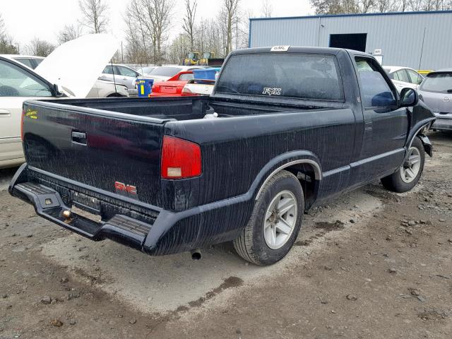 1GTCS1442TK532367 - 1996 GMC SONOMA BLACK photo 4