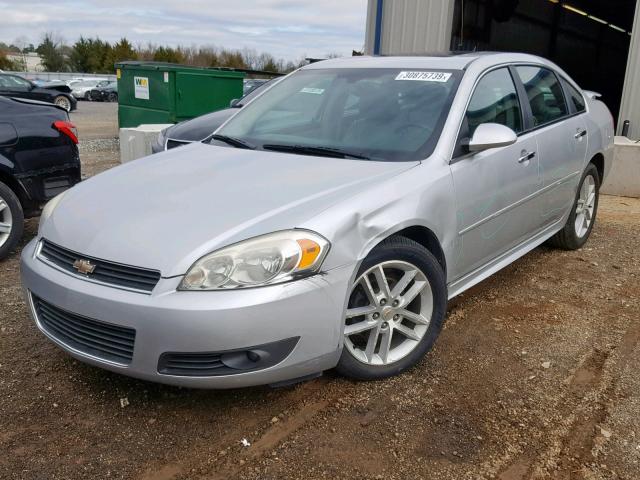 2G1WC5EM6B1203145 - 2011 CHEVROLET IMPALA LTZ SILVER photo 2