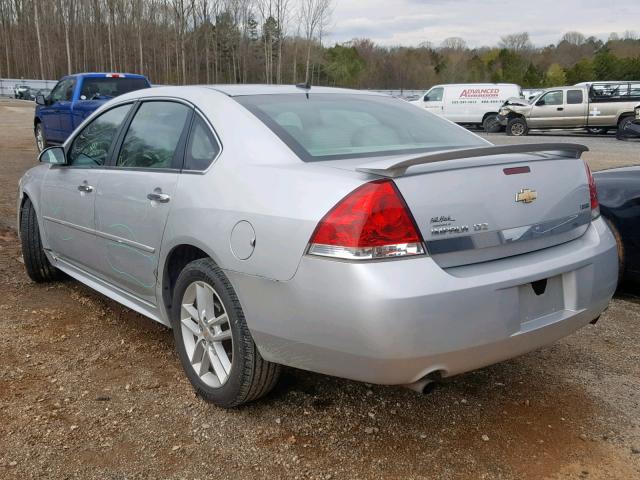 2G1WC5EM6B1203145 - 2011 CHEVROLET IMPALA LTZ SILVER photo 3