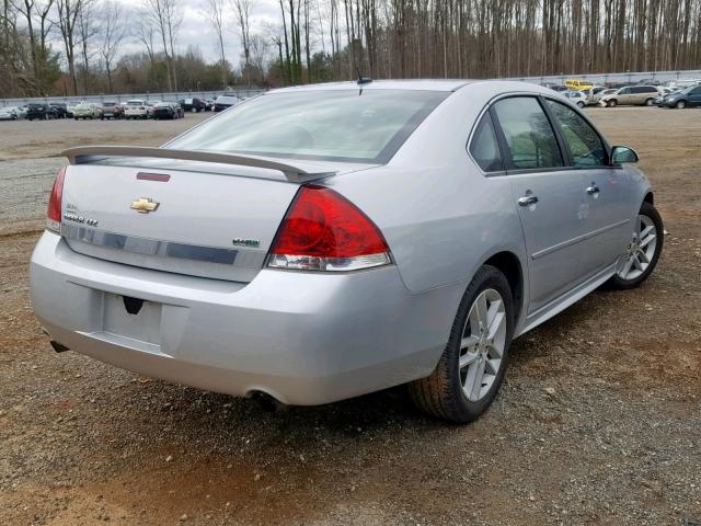 2G1WC5EM6B1203145 - 2011 CHEVROLET IMPALA LTZ SILVER photo 4